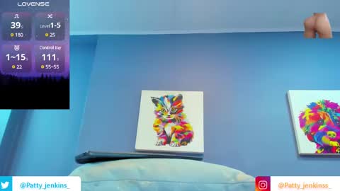 Snapshot of patty_jenkinss chatting on 01-09-25, 07:10 Hi Pvt open Moans from lovense tell me Fav 113366 Especial level 33 online show from 01-09-25, 07:10