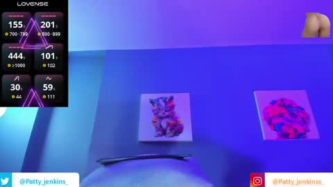 Snapshot of patty_jenkinss chatting on 01-29-25, 02:51 Hi Pvt open Moans from lovense tell me Fav 113366 Especial level 33 online show from 01-29-25, 02:51