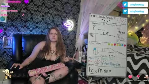 Snapshot of pawggoddess778 chatting on 12-10-24, 04:56 ArtsyHeartsyy online show from 12-10-24, 04:56