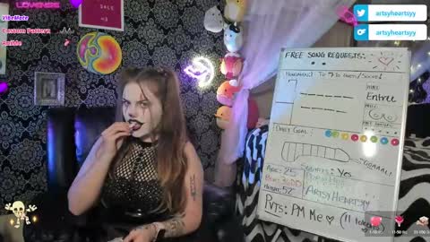 Snapshot of pawggoddess778 chatting on 12-21-24, 02:41 ArtsyHeartsyy online show from 12-21-24, 02:41