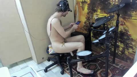 Naked Drummer online show from 04-14-26, 03:40