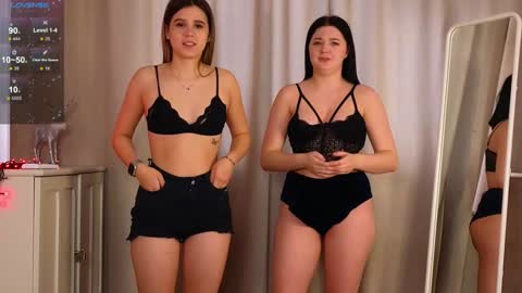 Lora black  and Lili blonde welcome you here online show from 01-14-25, 11:31