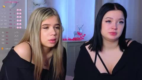 Lora black  and Lili blonde welcome you here online show from 02-23-25, 08:49