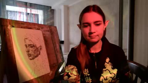 Snapshot of phyllispilkington chatting on 10-18-25, 10:05 Jenny online show from 10-18-25, 10:05