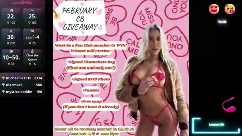 PipinPiper online show from 02-22-26, 07:56