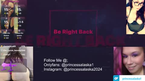 Snapshot of princessalaska1 chatting on 01-24-25, 01:03 PrincessAlaska online show from 01-24-25, 01:03