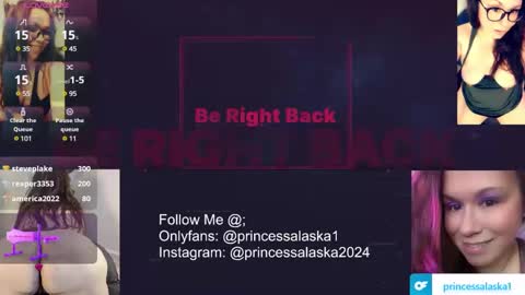 Snapshot of princessalaska1 chatting on 02-18-25, 01:44 PrincessAlaska online show from 02-18-25, 01:44