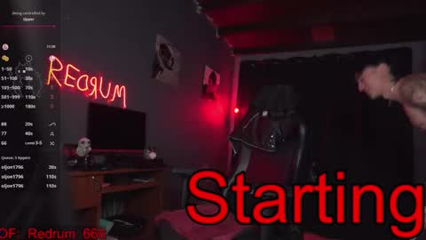 Snapshot of redrum_696 chatting on 10-30-25, 12:17 Red online show from 10-30-25, 12:17