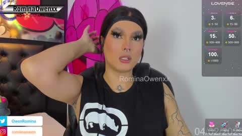 ROMINA OWEN online show from 02-04-25, 07:07