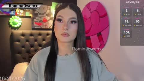 ROMINA OWEN online show from 11-16-25, 05:24