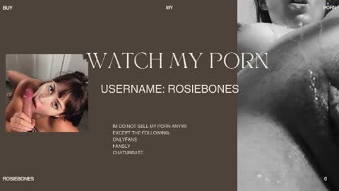 Rosie Bones online show from 07-01-26, 06:40