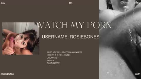 Rosie Bones online show from 07-21-26, 05:59
