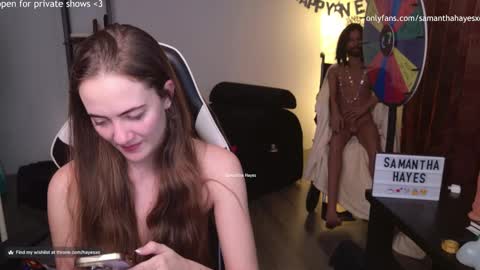 The Real Samantha Hayes haha  online show from 01-13-25, 03:56