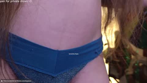 The Real Samantha Hayes haha  online show from 03-08-25, 03:06