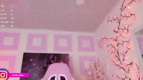 Snapshot of sammyblaer chatting on 06-19-26, 09:07 Samantha online show from 06-19-26, 09:07