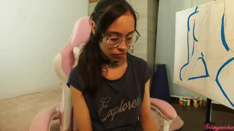 Snapshot of samyonichan chatting on 12-05-24, 03:59 Special show on 17 december and 23 UwU online show from 12-05-24, 03:59