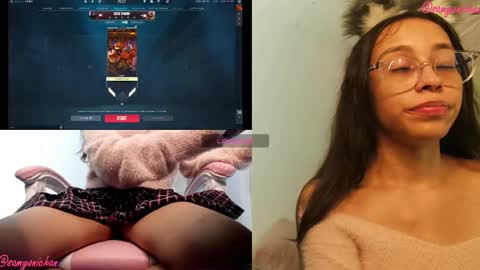 Snapshot of samyonichan chatting on 12-07-24, 04:31 Special show on 17 december and 23 UwU online show from 12-07-24, 04:31