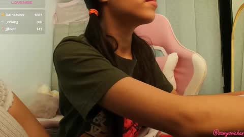 Snapshot of samyonichan chatting on 12-11-24, 07:09 Special show on 17 december and 23 UwU online show from 12-11-24, 07:09