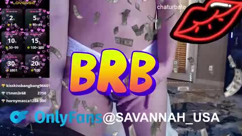 Onlyfans Savannah usa online show from 01-29-25, 08:25