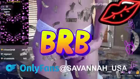Onlyfans Savannah usa online show from 01-30-25, 08:31