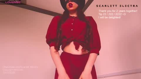 Snapshot of scarlett_electra chatting on 10-10-25, 03:22 SCARLETT ELECTRA - online show from 10-10-25, 03:22