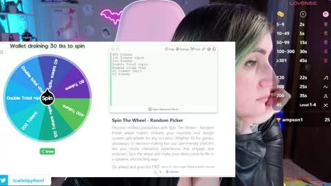 Scarlett online show from 10-17-25, 02:30