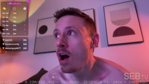 Snapshot of seb_tv chatting on 12-28-24, 08:58 Sebastian online show from 12-28-24, 08:58