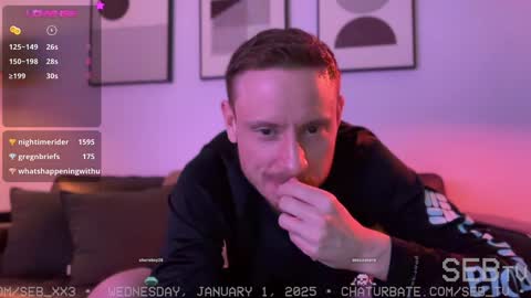Snapshot of seb_tv chatting on 01-01-25, 05:11 Sebastian online show from 01-01-25, 05:11