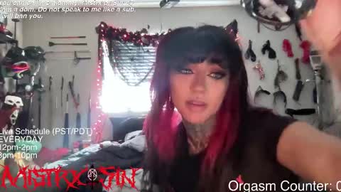 Mistrx Sin online show from 02-28-26, 08:10