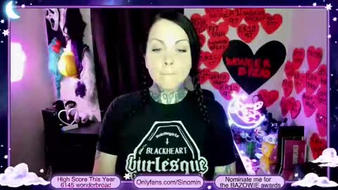 Sinomin online show from 02-25-25, 01:30