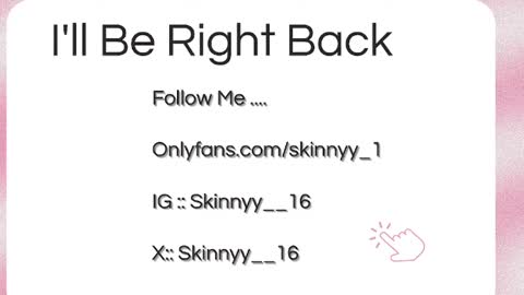 Skinnyy   online show from 05-19-26, 06:31