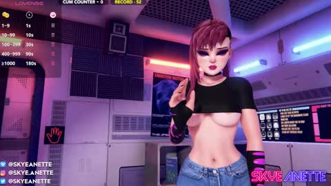 SkyeAnette online show from 01-19-25, 02:15