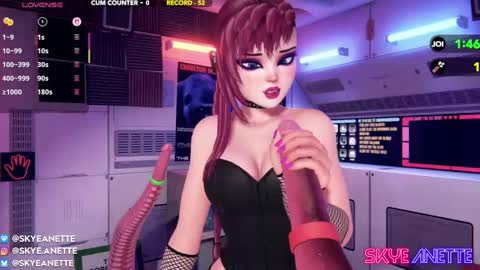 SkyeAnette online show from 03-01-25, 02:15