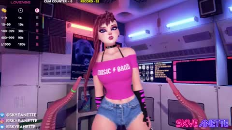 SkyeAnette online show from 03-07-25, 02:15