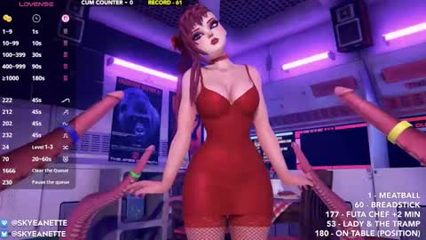 SkyeAnette online show from 02-13-26, 02:18