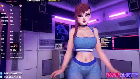 SkyeAnette online show from 07-19-26, 01:09