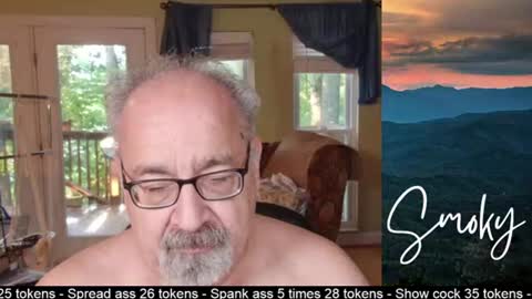 Snapshot of smokymountanman chatting on 07-10-26, 12:04 smokymountanman online show from 07-10-26, 12:04