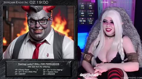 Snapshot of spellbound_ashe chatting on 01-25-25, 03:40 Ashe Mckendrick online show from 01-25-25, 03:40