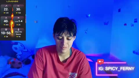 Snapshot of spicyferny chatting on 06-27-26, 08:03 Fernanda online show from 06-27-26, 08:03