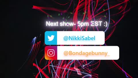 Snapshot of sufferbunny chatting on 01-17-25, 10:12 Nikki Sabel online show from 01-17-25, 10:12