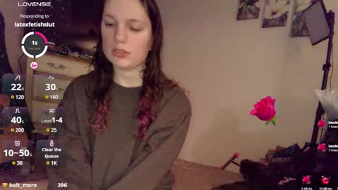 Snapshot of sufferbunny chatting on 02-15-25, 06:12 Nikki Sabel online show from 02-15-25, 06:12