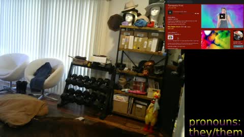 im not actually a man my pronouns are theythem online show from 04-03-26, 05:33