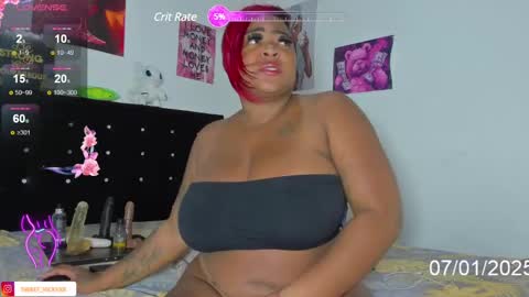 Snapshot of sweet_vickyxx chatting on 01-07-25, 03:12 VICKY BROWN online show from 01-07-25, 03:12