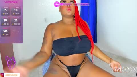 Snapshot of sweet_vickyxx chatting on 10-17-25, 03:58 VICKY BROWN online show from 10-17-25, 03:58