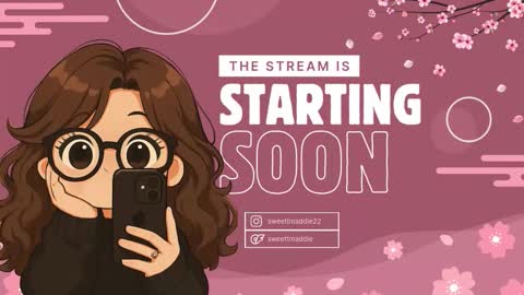 Snapshot of sweettmaddie chatting on 11-25-25, 12:49 Maddie online show from 11-25-25, 12:49