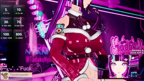 Snapshot of tadakonyanko chatting on 12-19-24, 02:34 Tadako Nyanko online show from 12-19-24, 02:34