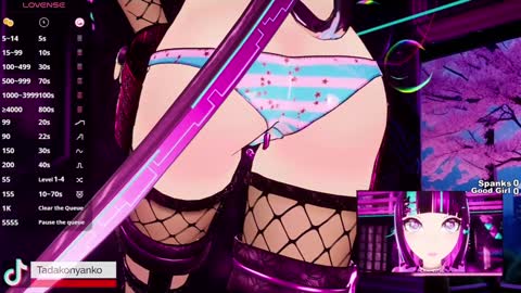 Snapshot of tadakonyanko chatting on 01-28-25, 02:43 Tadako Nyanko online show from 01-28-25, 02:43