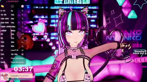 Snapshot of tadakonyanko chatting on 02-04-25, 02:28 Tadako Nyanko online show from 02-04-25, 02:28