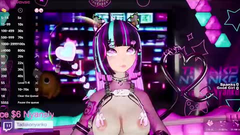 Snapshot of tadakonyanko chatting on 02-21-25, 02:28 Tadako Nyanko online show from 02-21-25, 02:28