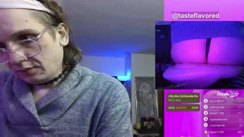 Snapshot of tasteflavored_femboy chatting on 03-03-25, 03:42 Taste online show from 03-03-25, 03:42